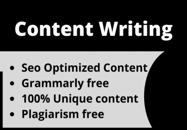 I will research and compose 1500 words SEO-friendly content writing for your blog,  and website.