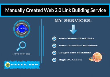 I will create 50 high-authority web2.0 backlinks for your website