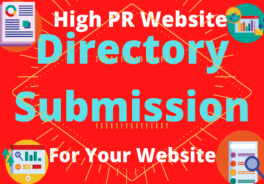 I will do manual 50 Directory submission