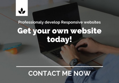 I will customize,  redesign,  develop responsive wordpress website