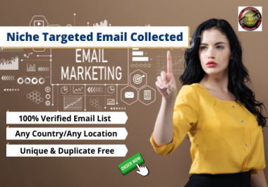 I Will Collect 3k Niche Targeted Bulk Email List