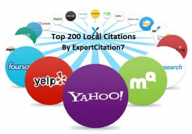 I will add your business on top 200 local citations