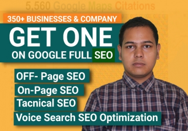 I will rank your site on first page with complete SEO service