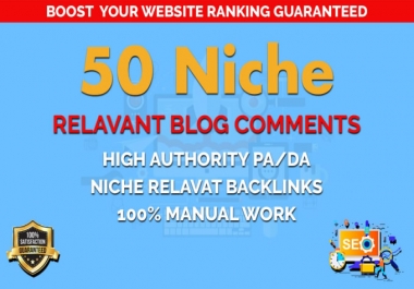 I Will Provide Your Niche Relevant Blog Comment Backlinks