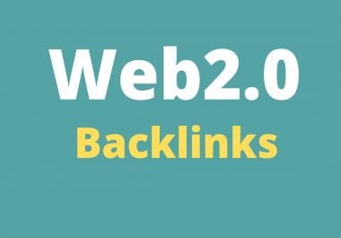 25 Web2.0 Backlinks On High DA PA Sites Manually Service