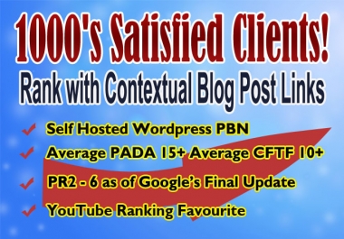 I will boost rankings with up to 160 high da SEO blog posts 10day