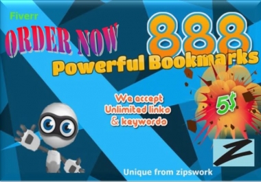 I will do 888 powerful backlinks to your site 48h