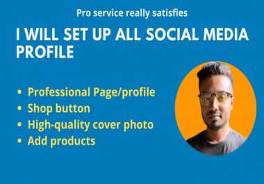 I will build and set up your social network sites