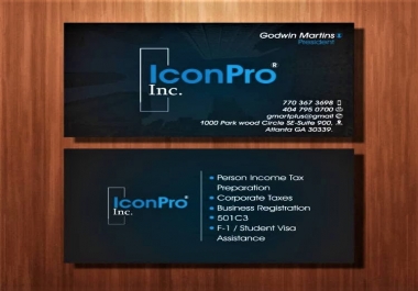 Create Your Business Card,  complimentary card
