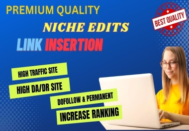 premium 3 niche edits link insertion on high da traffic websites