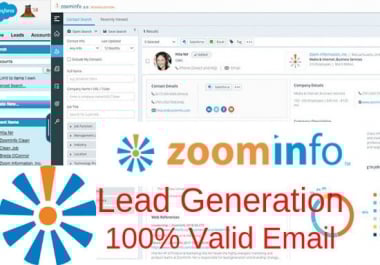 I will find targeted business email list, b2b lead generation