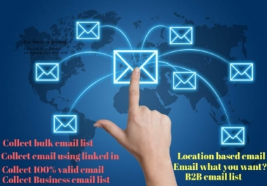 I will provide 6k niche targeted email list