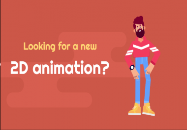 I will make 2d animation explaining video for your business