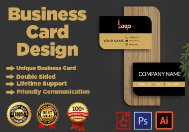 I will do extravagance business card plan