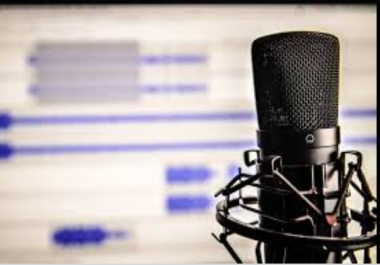 I will do a voice over to your text by a human real voice and with appropriate price