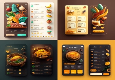 I will design mobile UI design,  mobile app UI design,  UI design