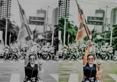 I will colorize your Black & White photo's and give them a new modern look