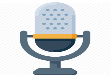 I will record a 100 word voice over for your project