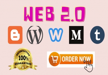 I will Create 20 High Quality Web 2.0 Manual Backlink publised on your article