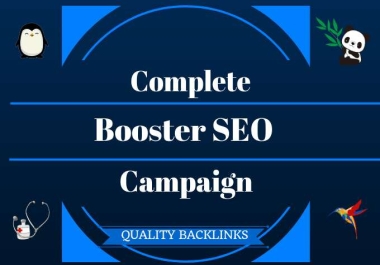 Complete Monthly SEO Campaign With Backlinks for Google Top Ranking