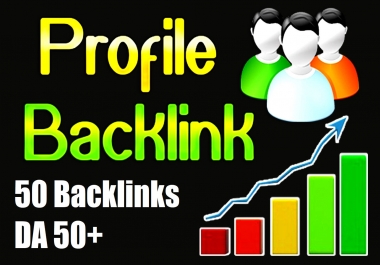 I will Provide 50 Backlinks DA 50+ In Low Price