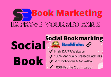 Get provide 30 high quality social book marking