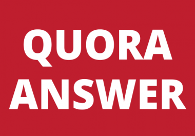 I will promote your website by 10 high quality quora answers with your keyword and url