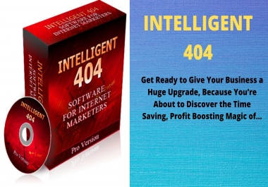 Intelligent 404 Software for Internet Marketers