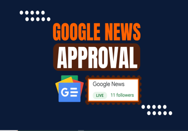 Get google news approval on your website or domains