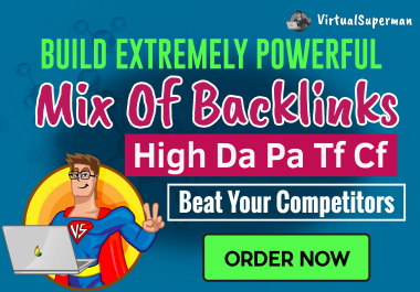 Get 100 High Authority Backlink DA 90 Plus & 100% Manual White Hat SEO Backlinks