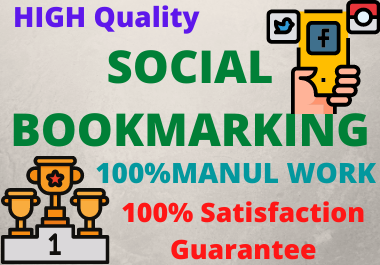 I Will Create 30 social bookmarking backlinks for your website