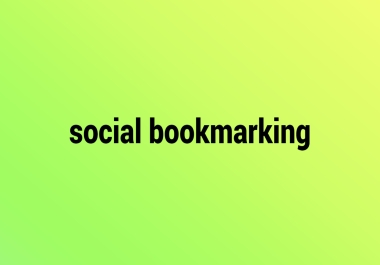 Instant 200 live create social bookmarking SEO backlinks