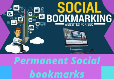 20 Social Bookmarks high Authority website permanent dofollow high da backlinks
