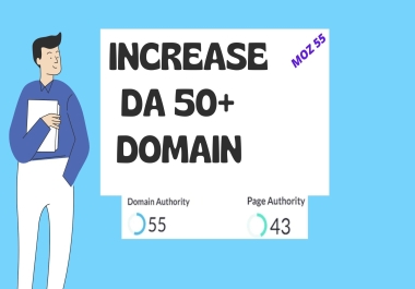 I will increase domain authority moz da 51 plus