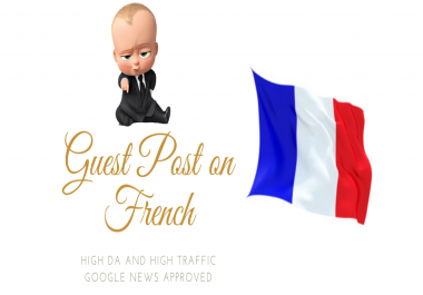 Do guest posting on French sites