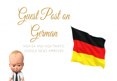 Do guest posting on German sites