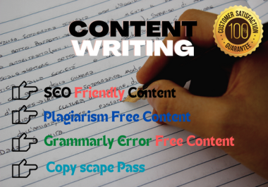 I will write 1500 words of high quality SEO articles,  blog posts and site content