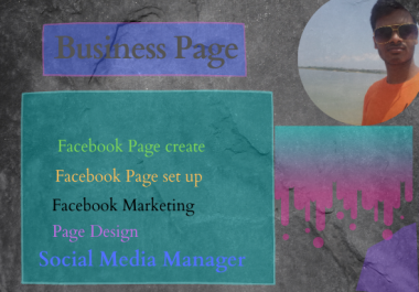 I will make and set up a business page professionally for online marketing.