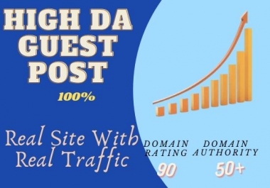 I Will build SEO backlinks through high da guest