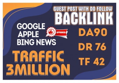 I will Publish 13 Guest Post With Permanent Contextual Backlink On High Domain Authority