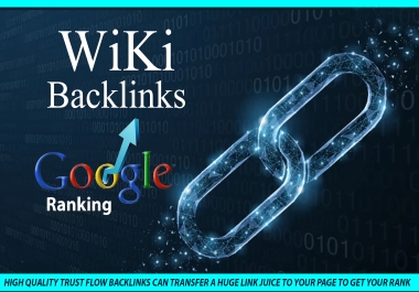 3000 Wiki profile Backlink for google top ranking your website