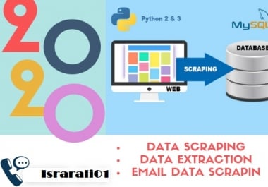I will do Web Scraper,  Web Scraping,  data mining,  data extraction