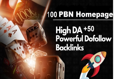Thai,  Korean,  INDONESIAN Rank website 100 PBN Backlinks DA 50+ Casino Poker Judibola Gambling