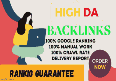 Build 120 high domain authority seo dofollow backlinks