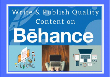 I will write and publish guestpost on behance da 94