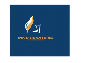 i will do ink'd logo within 2 hour