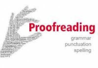 I will help proofread and edit your document