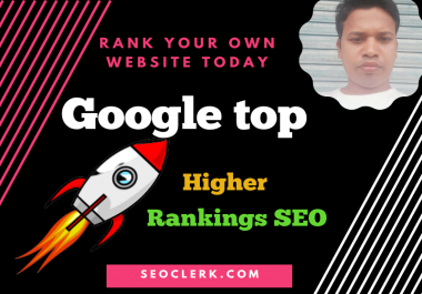 Power full Roket service your website on google top by manual High Quality SEO Backlinks