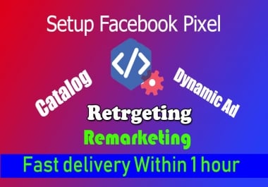 I will setup facebook pixel, catalog, shop, custom audiences