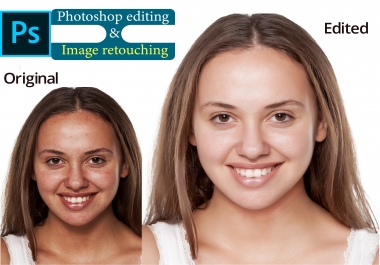 You will get Nice Photo editing & Image retouching very fast